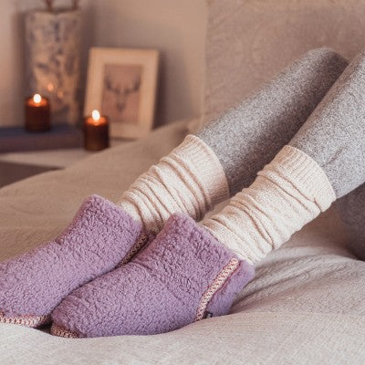  MUK LUKS Women's 3 Pair Pack Knee High Socks - Light Neutral, OS (6 - 11)