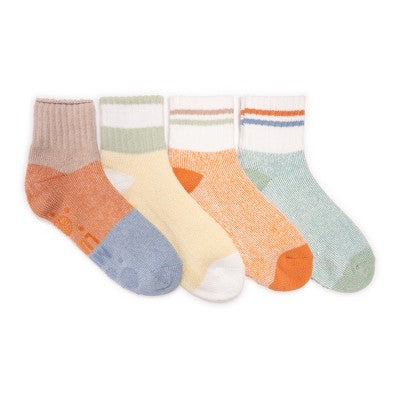  MUK LUKS Women's Set Of 4 Spring Lounge Sock