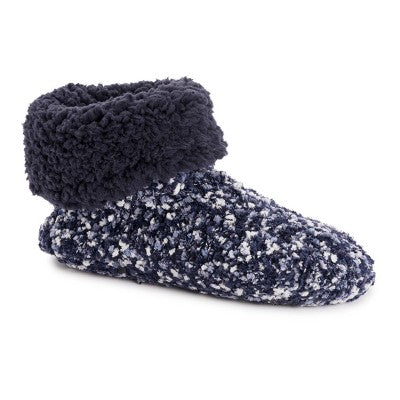  MUK LUKS Women's Popcorn Cuff Bootie Slippers