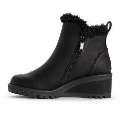  MUK LUKS Women's Norway Halden Wedge Booties