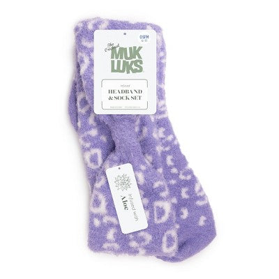  MUK LUKS Women's Headband Set Aloe Set
