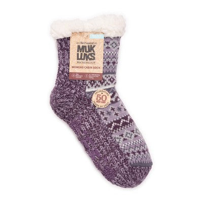  MUK LUKS Women's Cabin Socks