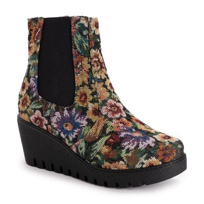  MUK LUKS Women's Vermont Essex Wedge Booties