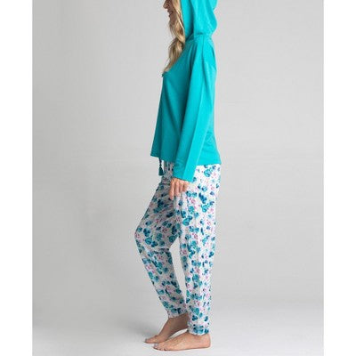  MUK LUKS Women's Restorative Harmony Hoodie Lounge Set