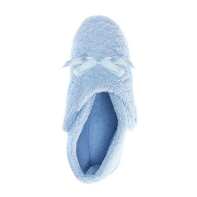  Softones By MUK LUKS Women's Micro Chenille Adjustable Bootie Slippers