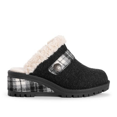  MUK LUKS Women's Norway Bergen Wedge Clog Shoes