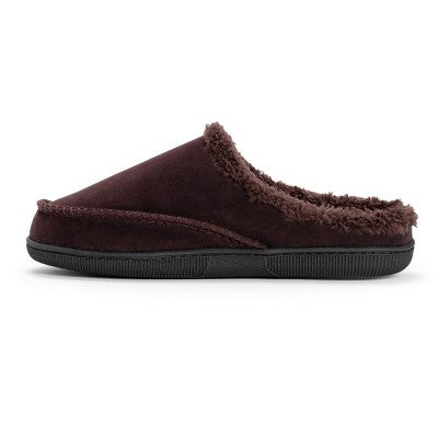  MUK LUKS Men's Faux Suede Clog Slippers