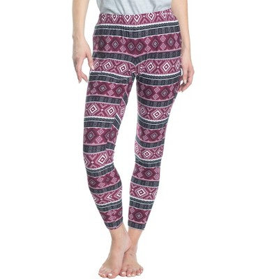  MUK LUKS Dream Knit Pajama Leggings Set Of 2