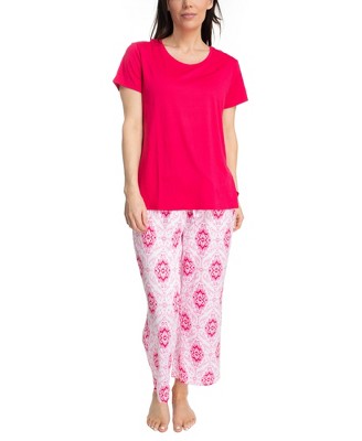  MUK LUKS Womens 2 Piece Feel Good Pajama Set