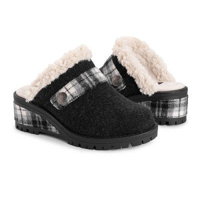  MUK LUKS Women's Norway Bergen Wedge Clog Shoes