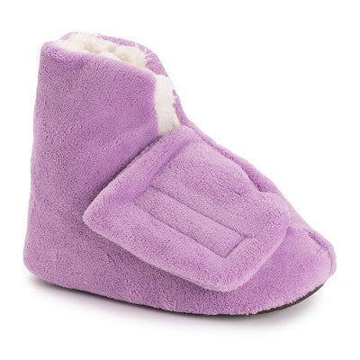  Softones By MUK LUKS Women's Faux Fur Lined Bootie Slippers