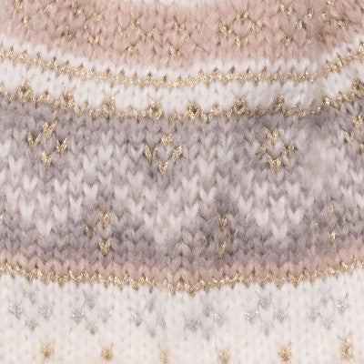  MUK LUKS Women's Flip Mitten, Ivory, OS