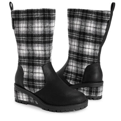  MUK LUKS Women's Norway Floro Wedge Boots