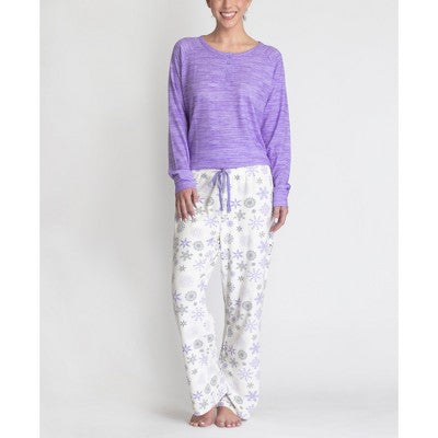  MUK LUKS Women's Cozy Morning Pajama Set