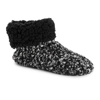  MUK LUKS Women's Popcorn Cuff Bootie Slippers
