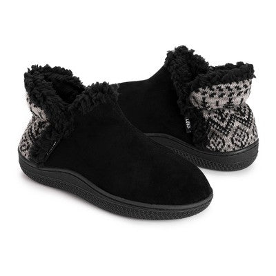 MUK LUKS Women's Faux Suede Mini Bootie