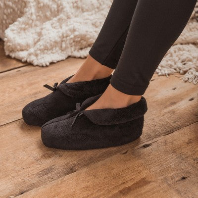  Softones By MUK LUKS Women's Terry Cuff Slipper Booties
