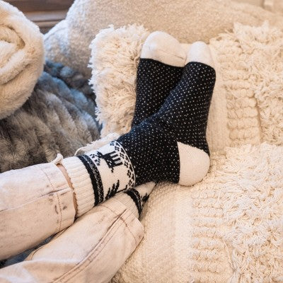 MUK LUKS Women's 2 Pack Wool Socks