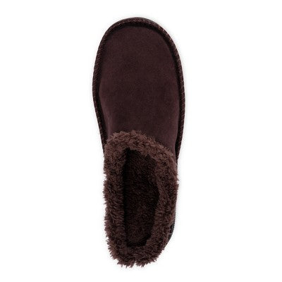  MUK LUKS Men's Faux Suede Clog Slippers