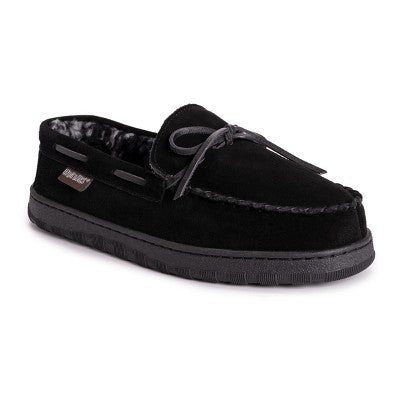  MUK LUKS Men's Paul Printed Berber Suede Slipper