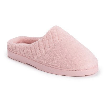  MUK LUKS Women's Quilted Clog Slipper