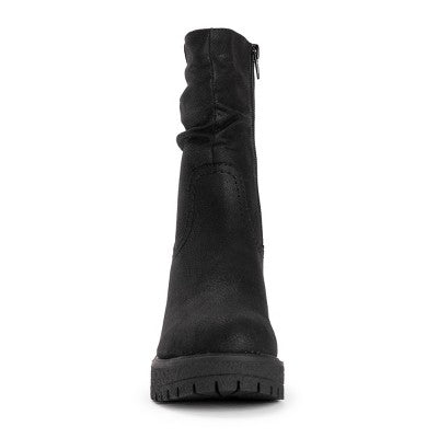 MUK LUKS Women's Riser Pop Heeled Boots