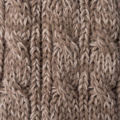  MUK LUKS Women's Cable Knit Over The Knee Socks - Driftwood/Pearl , OS (6 - 11)