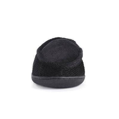  MUK LUKS Men's Corduroy Slipper With Flannel Lining