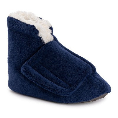 MUK LUKS Mens Adjustable Shearling Bootie