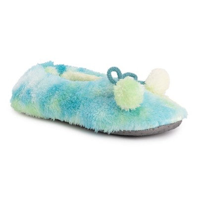  MUK LUKS Women's Tie Dye Ballerina Slipper Sock