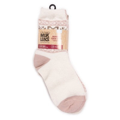  MUK LUKS Women's 4 Pair Pack Holiday Boot Fall
