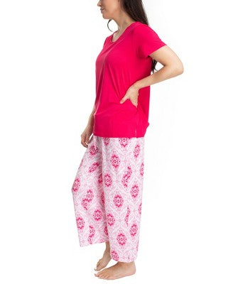  MUK LUKS Womens 2 Piece Feel Good Pajama Set