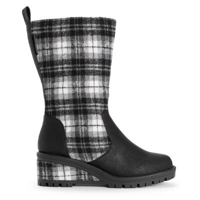  MUK LUKS Women's Norway Floro Wedge Boots