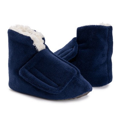  MUK LUKS Mens Adjustable Shearling Bootie